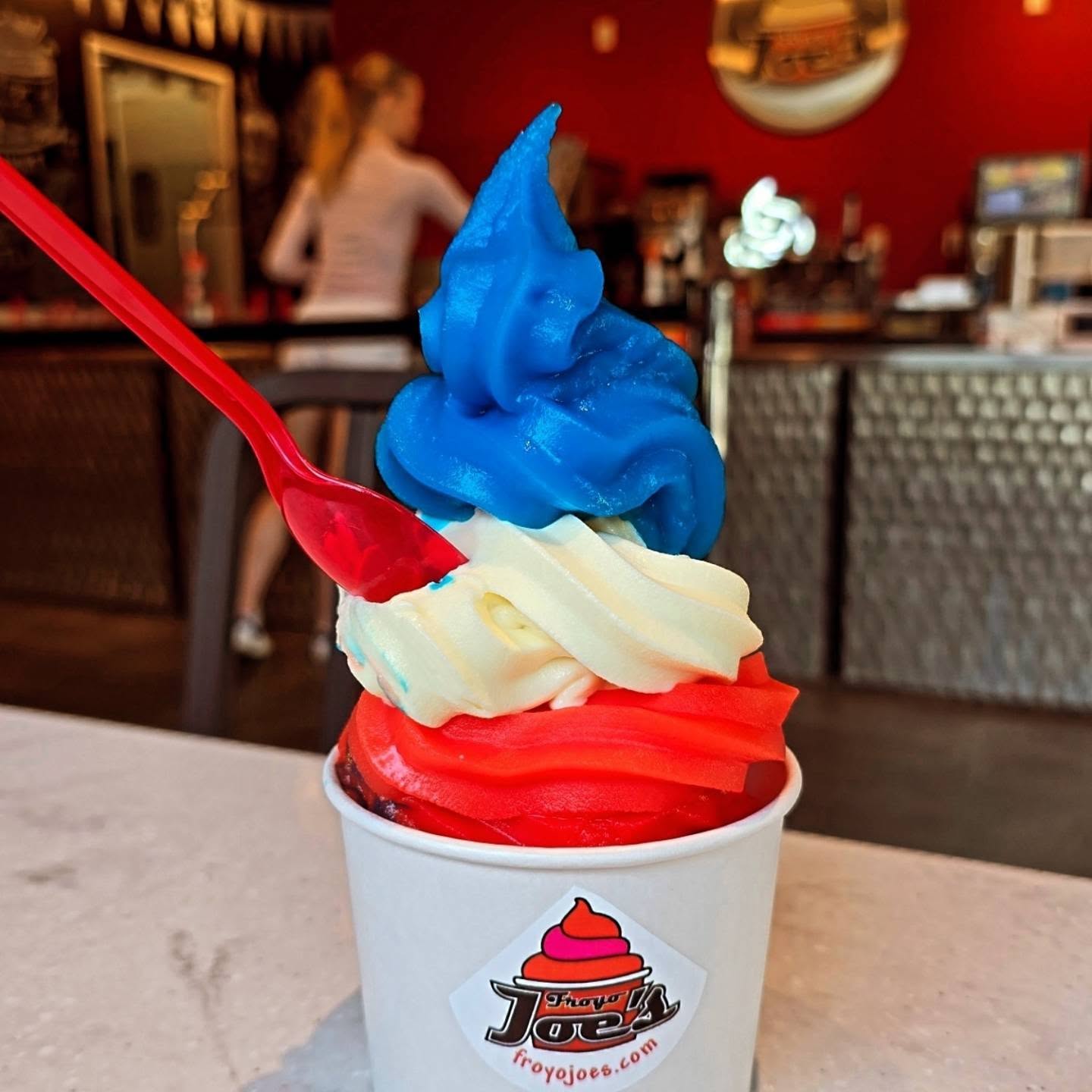 Delicious frozen yogurt
