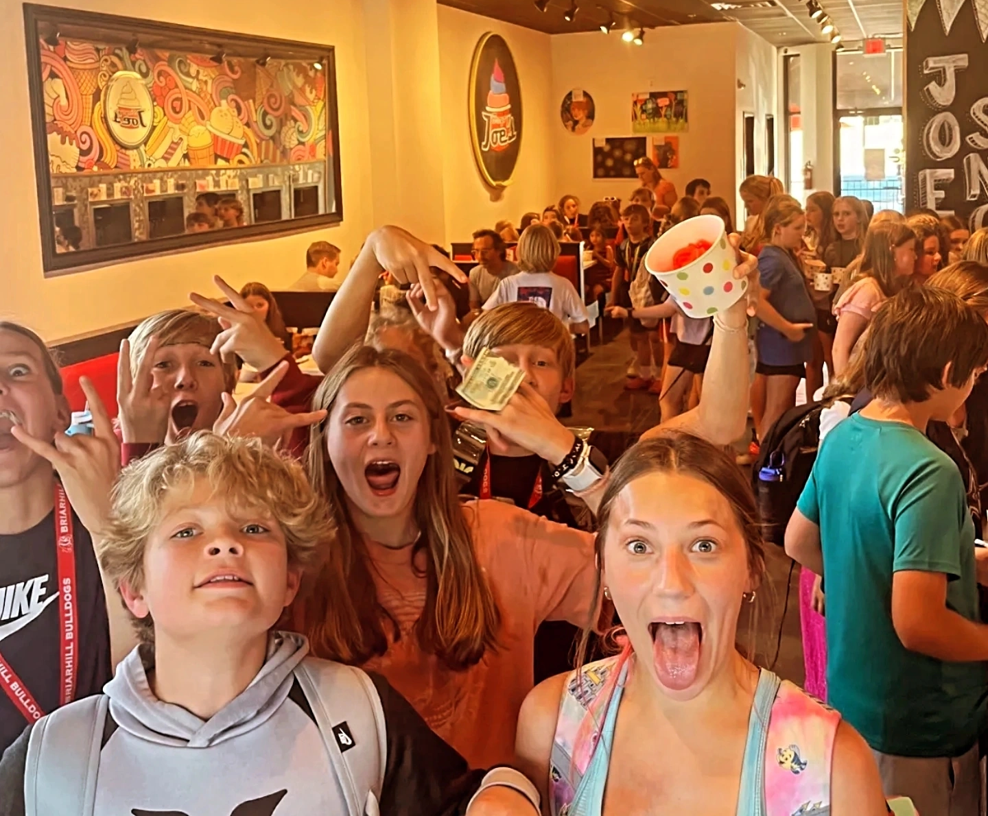 Froyo Joe's at a birthday party