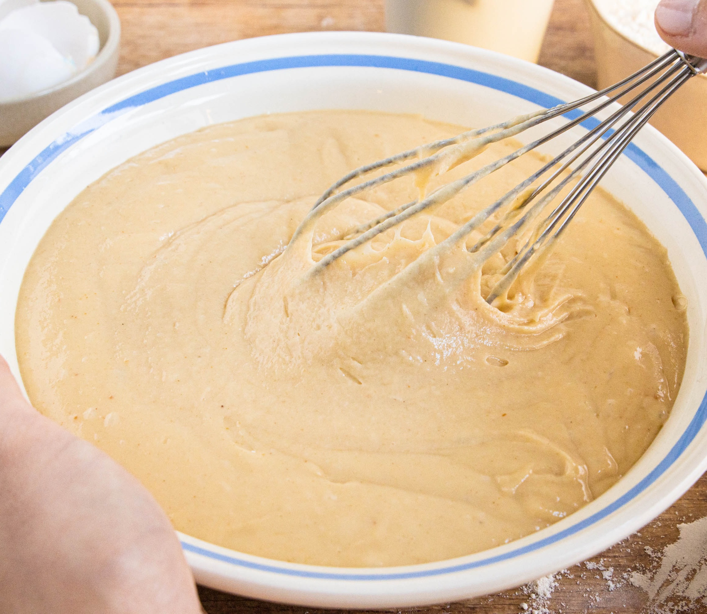 Yellow Cake Batter Gelato